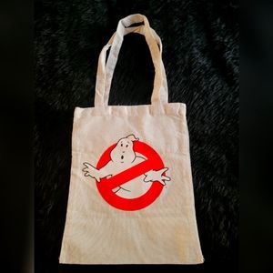 NWOT Ghostbusters Television City CBS Canvas Purse